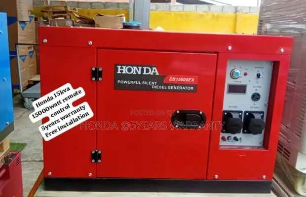 Powering Tomorrow Efficiently Honda Generator 15kva 15000wax · Photo 1