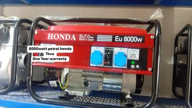 8000watt 7kva Honda Petrol Generator Japan Made Honda 7kva · Photo 1