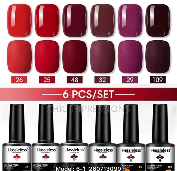 6-Piece Gel Nail Polish Set · Photo 1