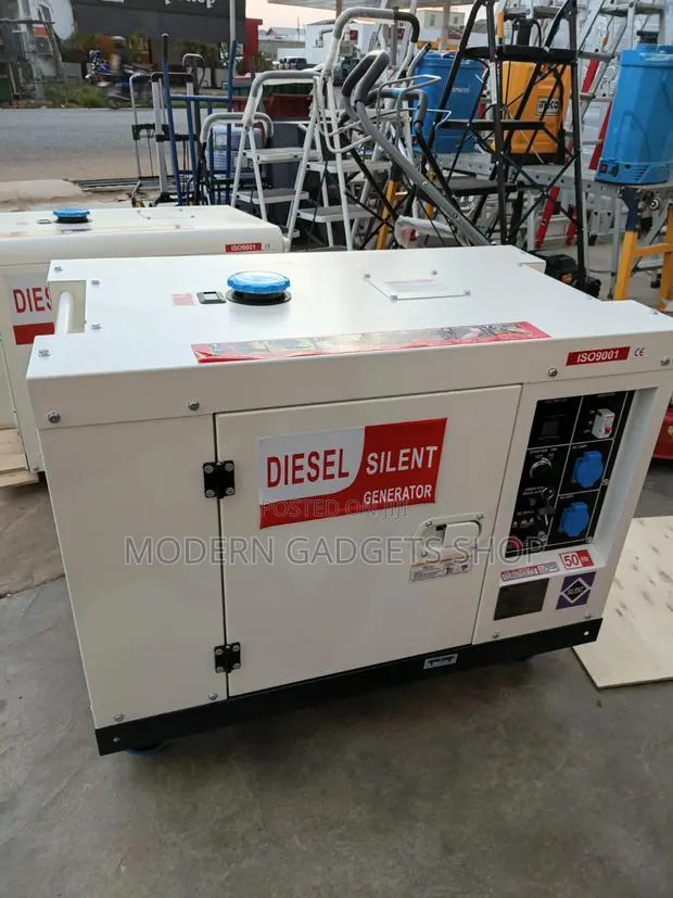 Silent Diesel Generator for Shops, Offices and Construction Sites · Photo 1