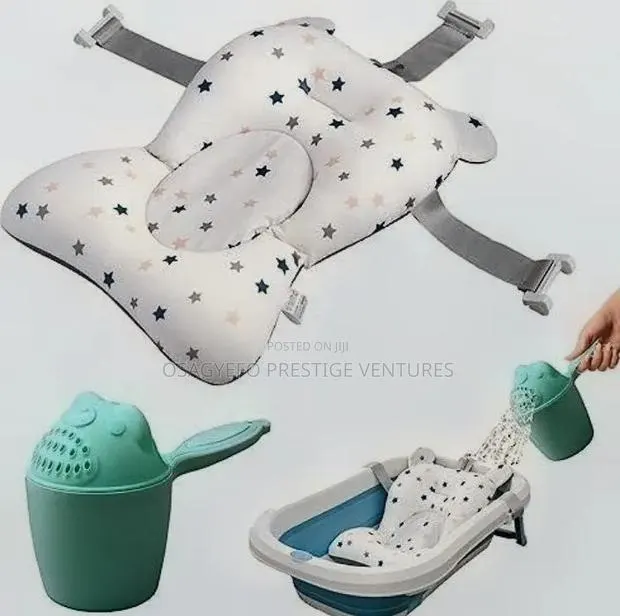 Baby Bath Support Cushion Rinse Cup · Photo 3