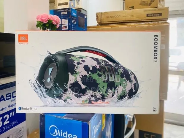 Get Affordable JBL Boombox 3 Waterproof Bluetooth Speaker(Deep Bass) · Photo 1