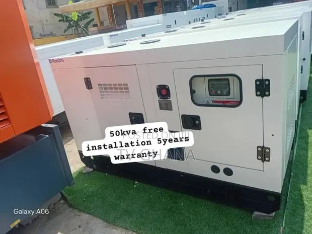 Perkins 50kva Industrial Generator – High Efficiency · Photo 1