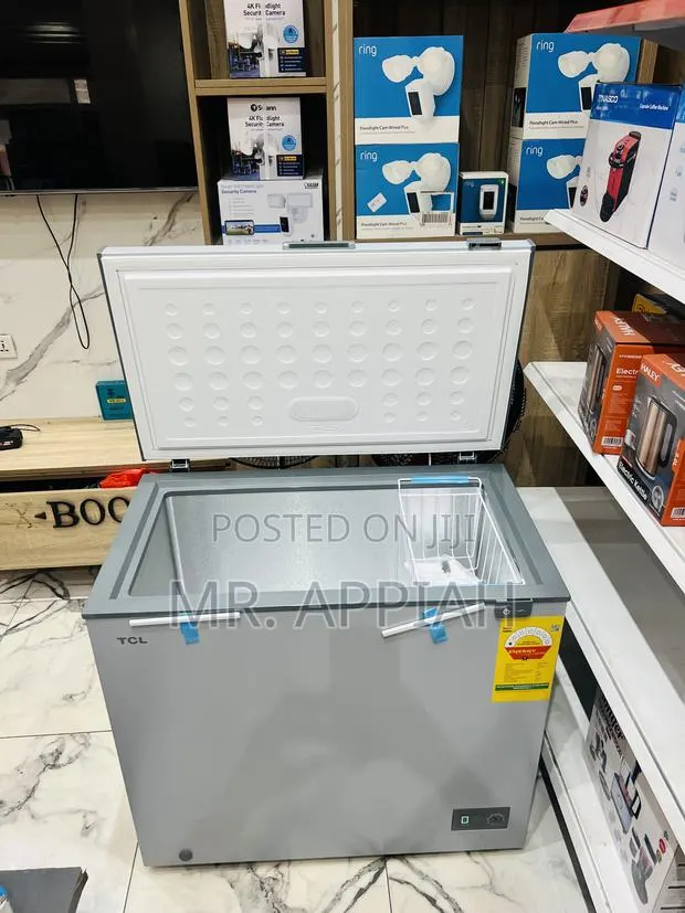 Get Affordable TCL 200l Single Door Chest Freezer(Gray) · Photo 1