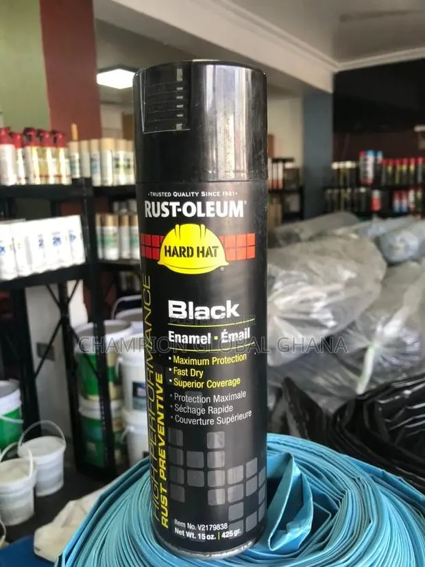 Rust-Oleum Anti Rust Enamel Paint Gloss Black · Photo 1