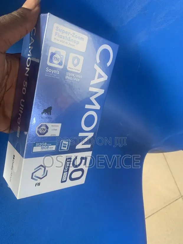 New Tecno Camon 50 Ultra 512 GB Blue · Photo 1