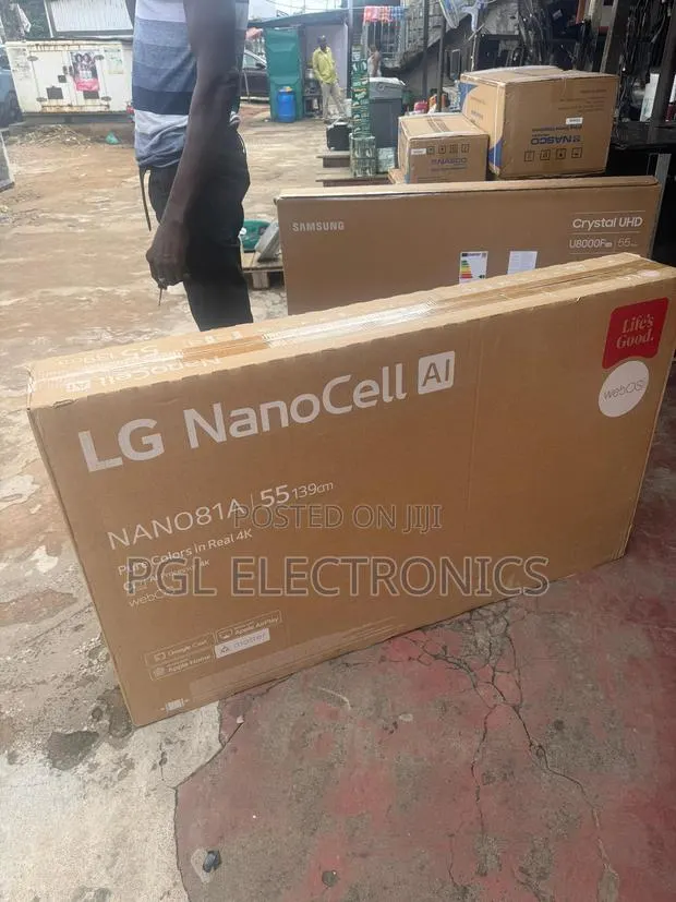 Lg 55" Ai Magic Remote Nanocell 2025 Model 55nano81a Smart Webos Ai Tv · Photo 1