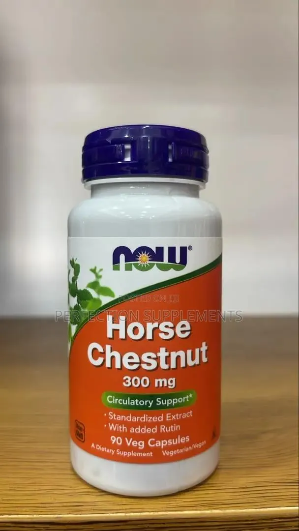 NOW Horse Chestnut 300 Mg Veg Capsules Circulatory Support* · Photo 1