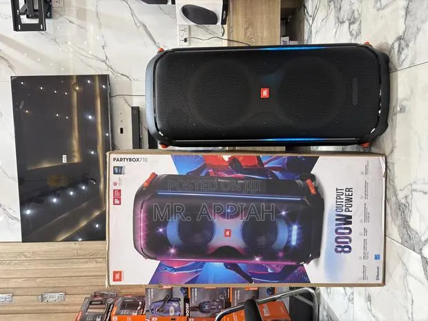 Original JBL Party Box 710 Portable Bluetooth Speaker(Black) · Photo 1