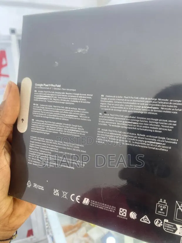 New Google Pixel 9 Pro Fold 256 GB Black · Photo 1