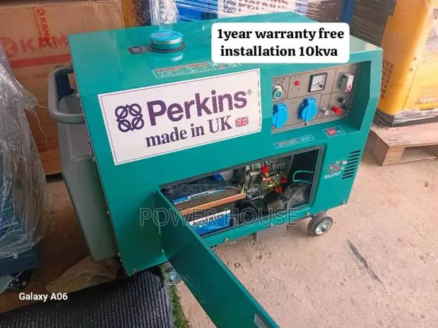 Volt Field Perkins Diesel Generator 10kv 13000watts · Photo 1