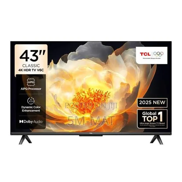 Google Cast TCL 43′′ Qled Google Tv (2025) | 43s5k-A · Photo 1