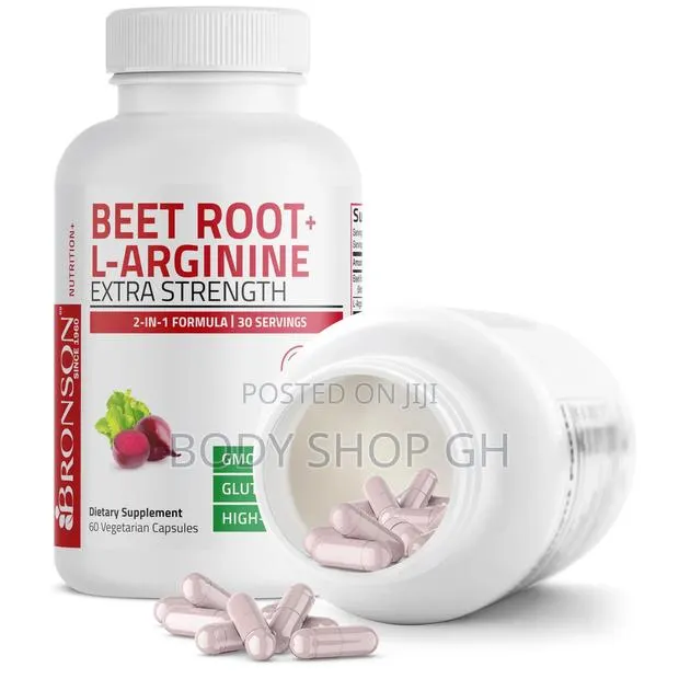 Bronson Beet Root + L-Arginine Nitric Oxide Production · Photo 1