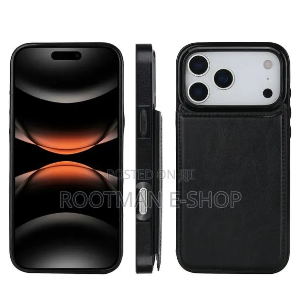 Wallet Case for Apple iPhone 17 Pro and Pro Max Pu Leather Cards Slots · Photo 1