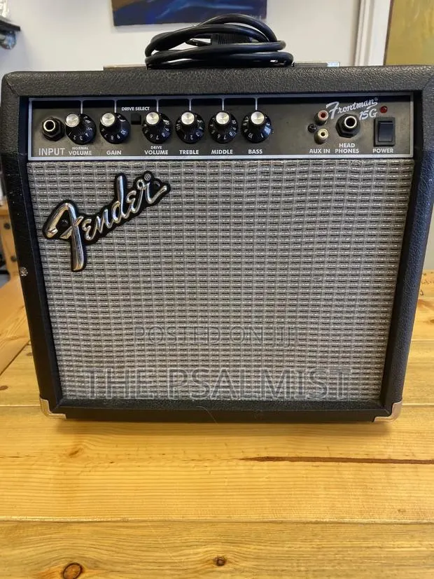 Fender Frontmans 15G Mini Bass Guitar Combo · Photo 1