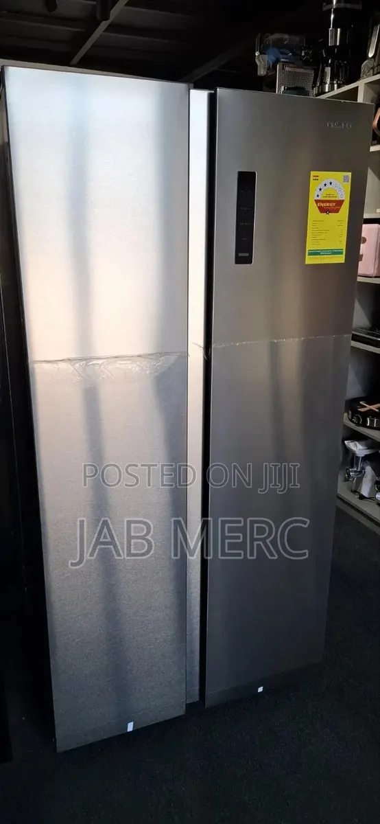90cm Side by Side Silver Fridge With Freezer Big Time Discount Price