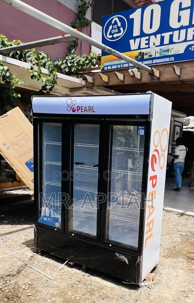 Choose Reliable Pearl 3 Door Glass Refrigerator(Pvc-1540-28ab) · Photo 1