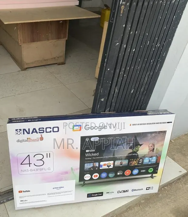 Get Unique Nasco 43” Full Hd Smart Led Television(Black) · Photo 1