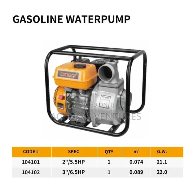 Gasoline Water Pump · Photo 1