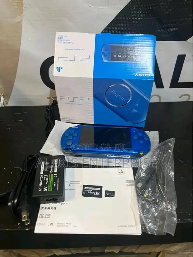 PSP Blue in Box · Photo 1