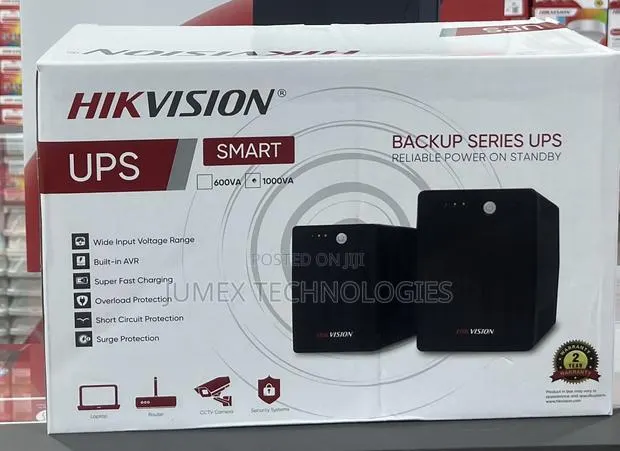 Hikvision Smart 1000VA Backup Series Ups Built in Avr · Photo 1