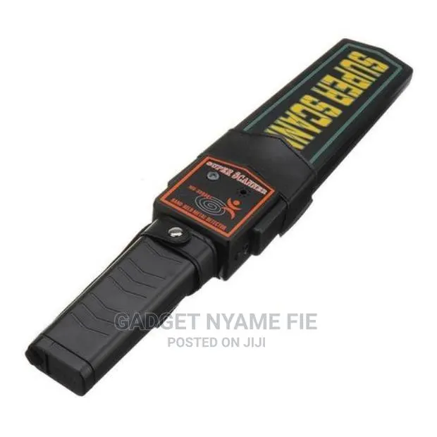 Handheld Metal Detector Portable Security Super Scanner Wan · Photo 1
