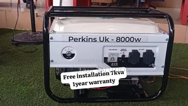 Perkins 7kva Silent Petrol Generator–Noise Reliable Backup Power 7kva · Photo 1