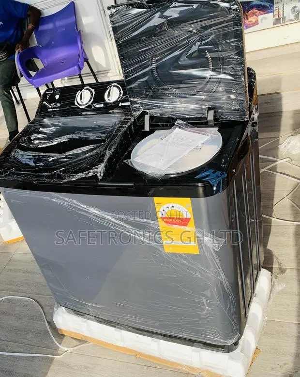 Valuable Black Nasco 7kg TopLoad (Aqua-Flow) WashingMachine · Photo 1
