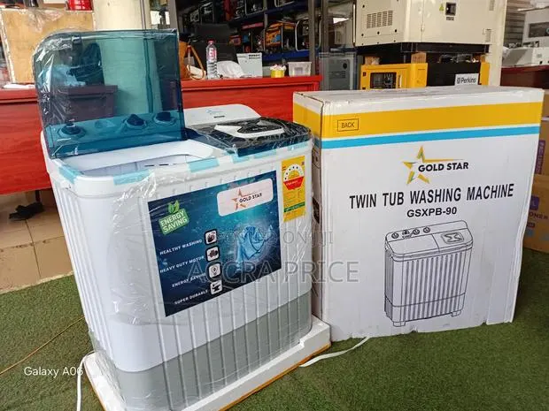 Make Laundry Easier With the Gold Star GSXPB_90 Twin Tub Washer9kg · Photo 1