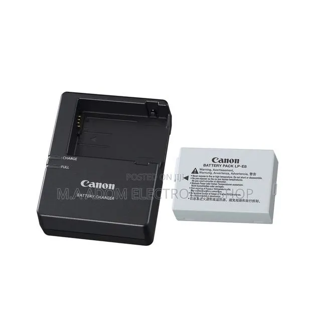 Canon Lp E 8 Battery Charger Pack · Photo 1