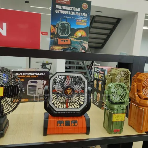 Price Slash on Our Latest Morgan4-Speed Multipurpose Rechargeable Fan · Photo 1