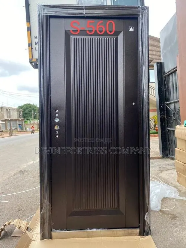 High Quality Foreign Splendor Rough Brown Door · Photo 1