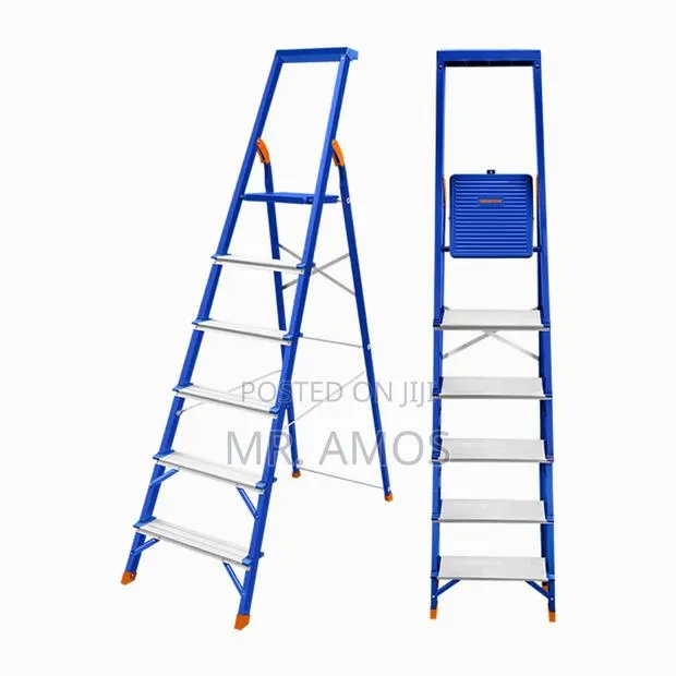 8 Steps Steel Aluminium Household Ladder - Wld1h08 · Photo 1