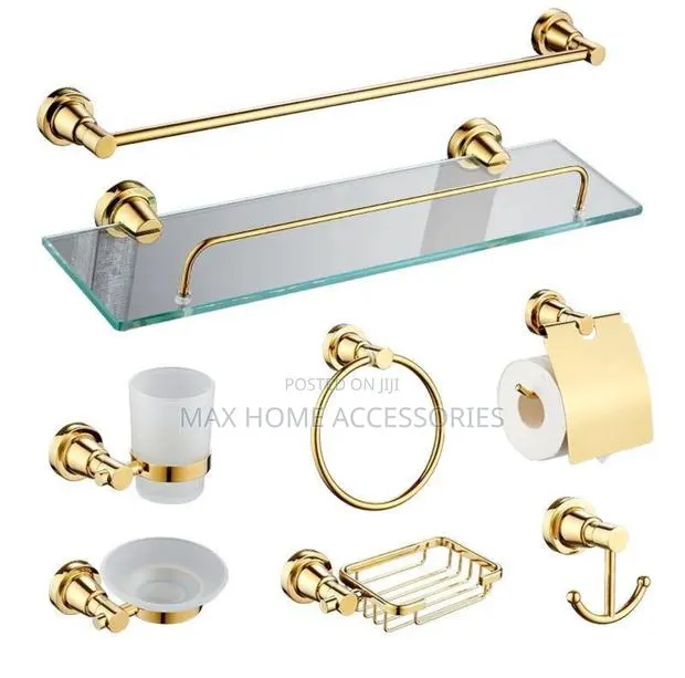 All Gold Bathroom Accessories · Photo 1
