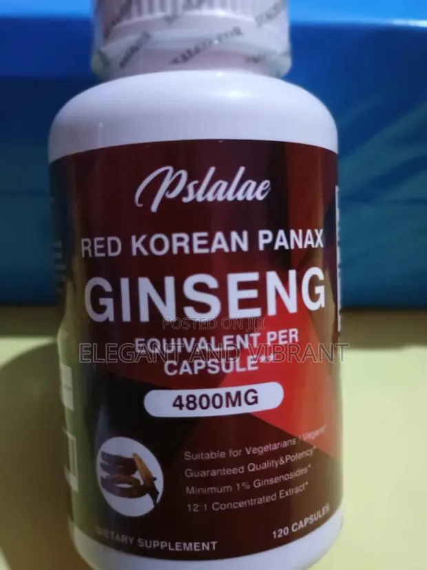 Red Korean Pentax Ginseng- High Strength -Natural Herbal Sup · Photo 1