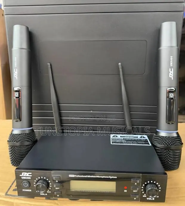 JAC UMX400 2in1 Handheld UHF Professional Wireless Microphone · Photo 1