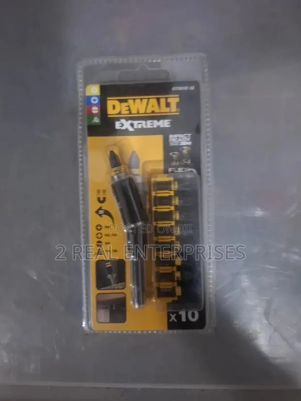 DeWalt Extreme Flextorq 10-Piece Impact Ready Screwdriver Bit Set · Photo 1