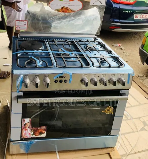 Efficiency Best Grey 4 Gas 60x90 1 Electric Cooker · Photo 1