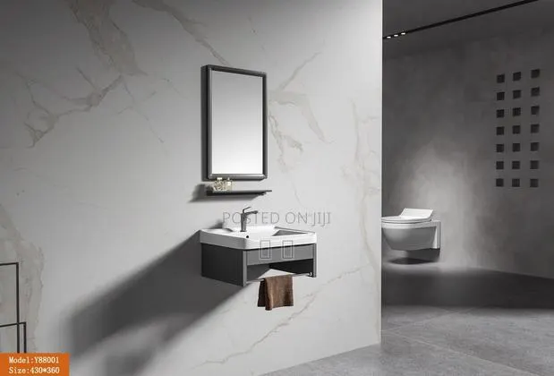 Mini Bathroom Caibinet With Mirror and Basin · Photo 1