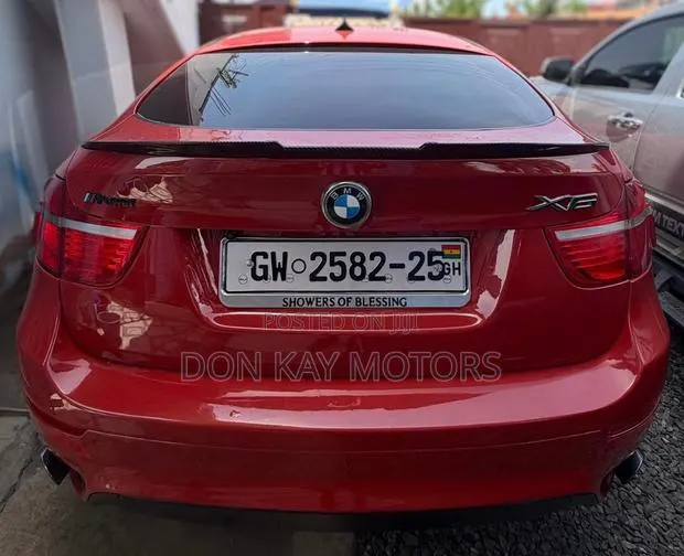 BMW X6 2014 Red · Photo 1