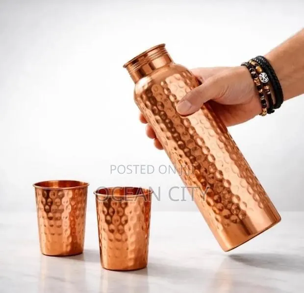 Authentic Copper Cups and Flasks. · Photo 1