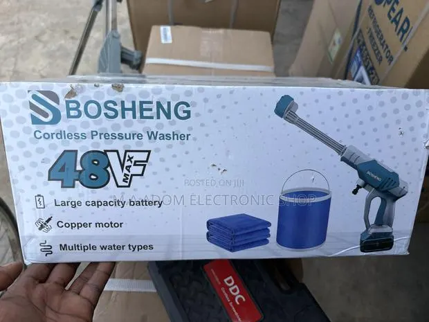 Bosheng 48vf Cordless Pressure Washer · Photo 1