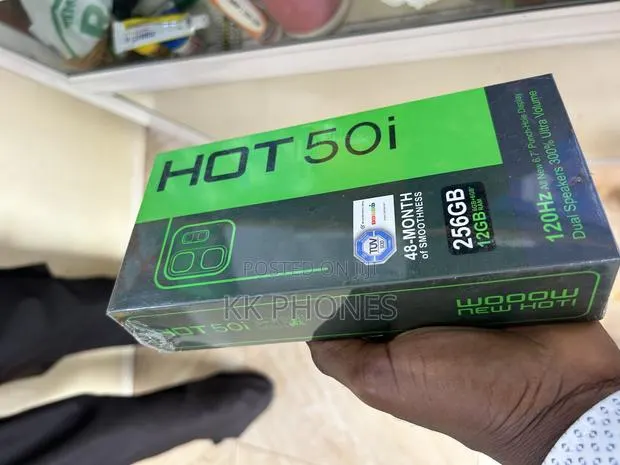 New Infinix Hot 50i 256 GB Blue · Photo 1