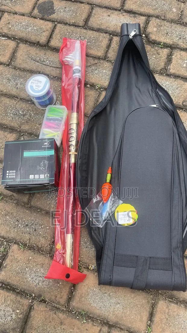 Fishing Rod Extra Large Combo 12Ft, Bag, Baits,hooks,line,floats,sinks · Photo 1