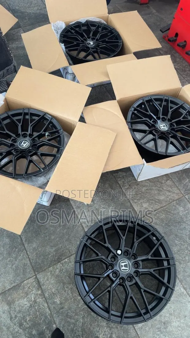 Matt Black Honda Alloy Accord Rim · Photo 1