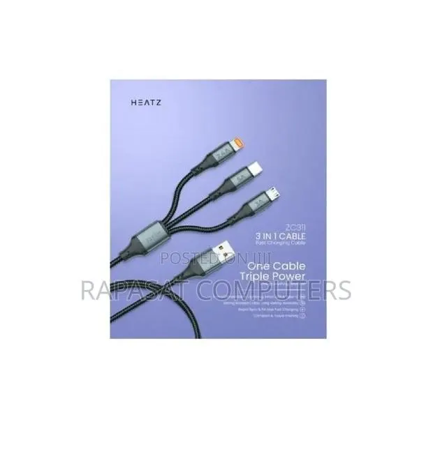 Newly Arrived Heatz Zc311 3 in 1 High Speed Data · Photo 1
