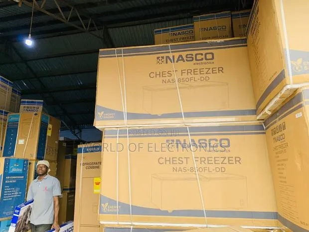 Limited Stock Nasco NAS-850FL-DD 600-Liters Double Door Chest Freezer · Photo 1