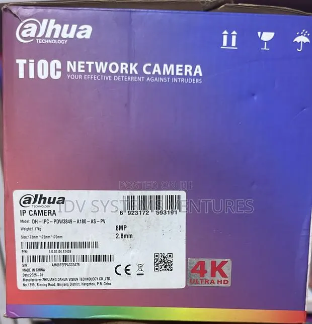 Dh-Ipc-Pfw5849p-A180-E2-Aste Duosplicing Wizmind Full Colour Bullet Ip · Photo 1