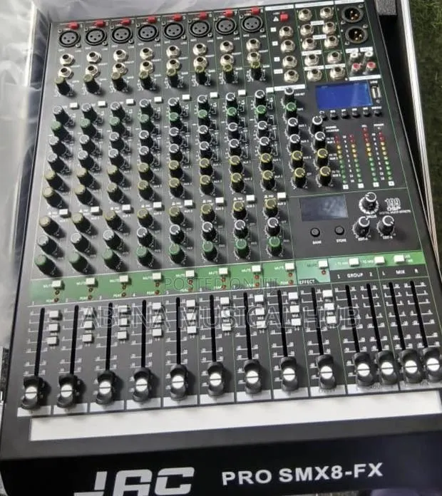 Jac Pro Smx8-Fx 8 Channel Mixer · Photo 1