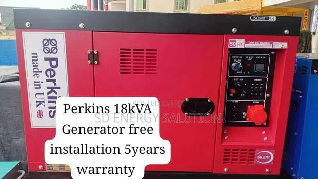 Perkins 18kVA Diesel Generator – Home Business Backup · Photo 1